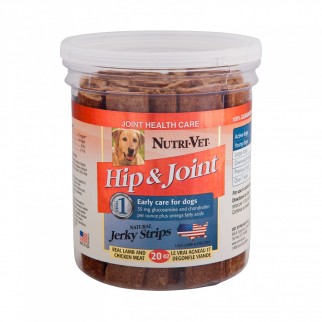 Nutri-Vet Hip & Joint Level 1 Natural Jerky Strips