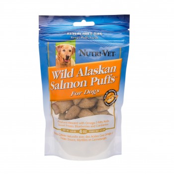 Nutri- Vet Wild Alaskan Salmon Puffs